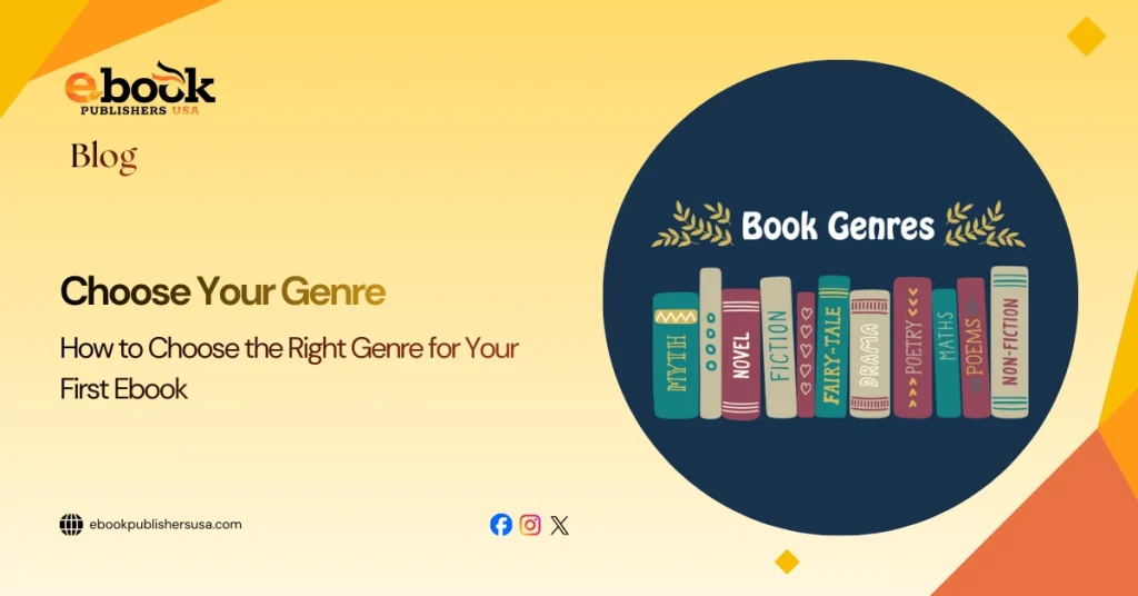How to Choose the Right Genre for Your First Ebook